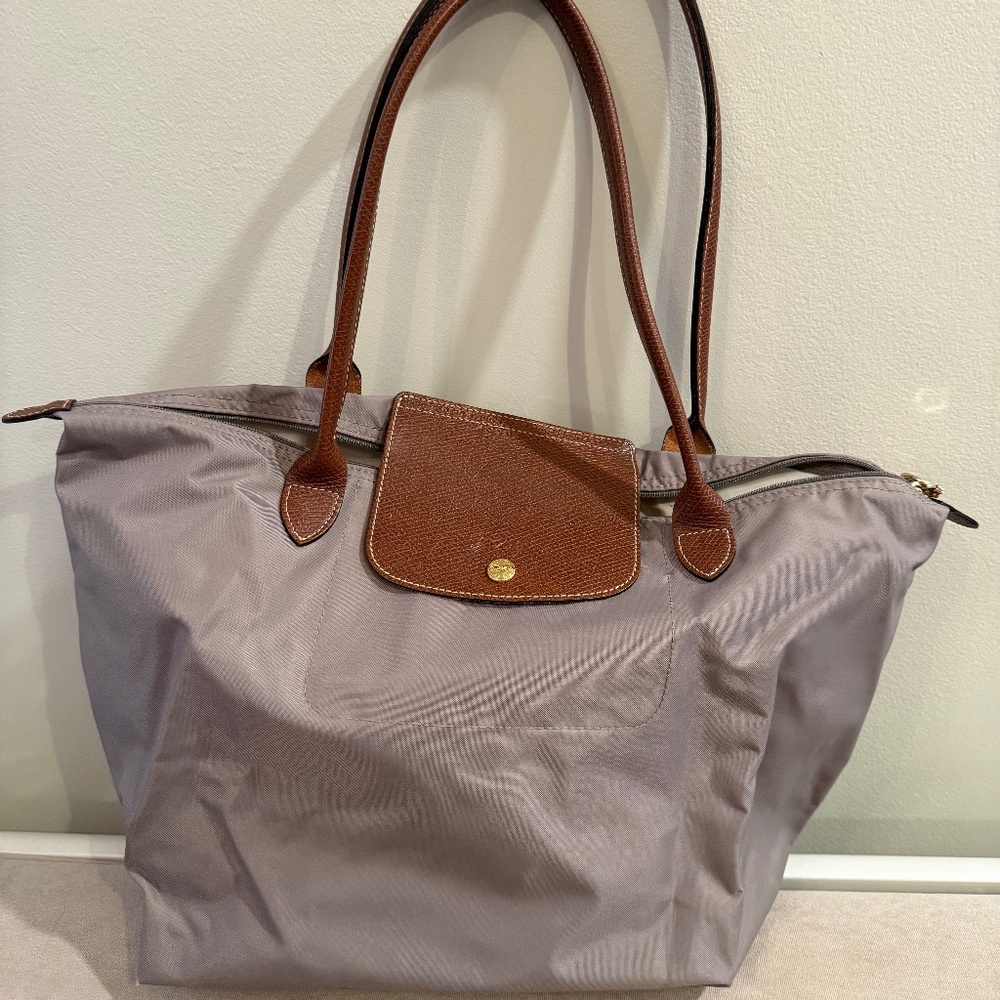 LONGCHAMP Le Pliage Medium Handbag - Clay Color